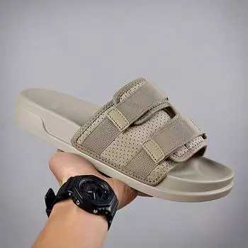 Fashion Summer Men s Slippers Fashionable Men s Outdoor Casual Sandals Soft Soled Beach Shoes 39 хаки