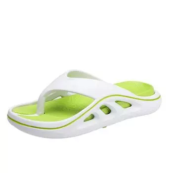 Модные летние новые мужские нескользящие шлепанцы для улицы, пляжные тапочки для дома, легкие модные спортивные сандалии на плоской подошве, сетчатые тапочки 38-39