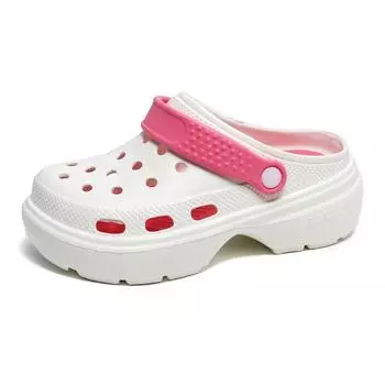 Fashion Summer new women s thick soled casual non-slip sandals outdoor beach slippers lightweight increase women s shoes flip-flops 36-37