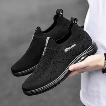 Fashion Summer Shoes Men Casual Shoes Air Mesh outdoor Breathable Slip-on Man Flats Comfortable Sneakers Water Loafers Size 45 6.5