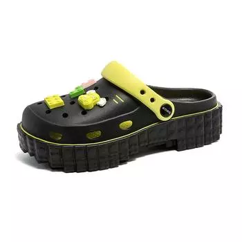 Fashion Summer slippers women s thick soles increase outdoor beach flip-flops casual comfortable sandals design non-slip home shoes 35-36