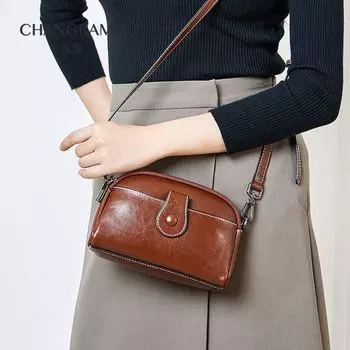 Fashion Super Hot All-Match Niche Women Bag Small size coffee