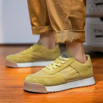 Fashion SYTK 2024 new spring low-top lace-up non-slip board shoes fashion everything trend college male shoes sports casual shoes 39