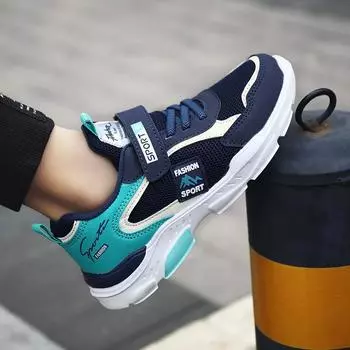 Модная детская обувь SYTK кроссовки для мальчиков на весну и осень с дышащей нескользящей поверхностью student cuhk boy модная обувь для мальчиков 35