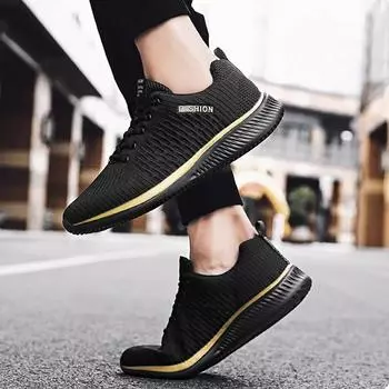Fashion SYTK Men Running Walking Knit Shoes Women Fashion Casual Sneakers Breathable Sport Athletic Gym Lightweight 36