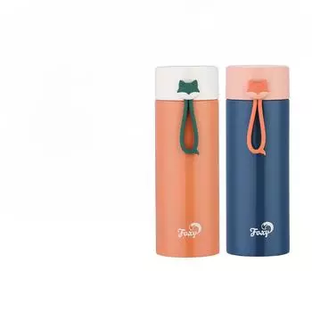 Fashion Thermos Cup Stainless Steel Office Water Cup Creative Rope Daily Gift Insulated Water Cup 350ML