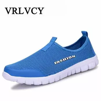 fashion Top Quality Shoes New Design Shoes For Men Autumn Tide New Color Trainers Casual Shoes Flats Male Footwear Zapatillas Hombre 34 синий