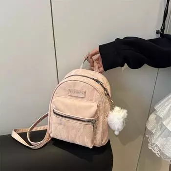 Fashion travel small bag women 2025 spring and summer new foreign style versatile student large capacity backpack