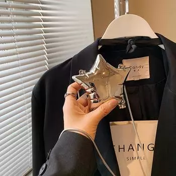 Fashion trend commuter bag mini shoulder bag personalized bag women s 2024 summer new trend simple messenger bag