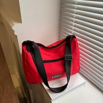 Fashion Trend Pillow Bag 2024 New Personalized Retro Shoulder Bag Crossbody Bag Large Capacity Trendy Cool Bag