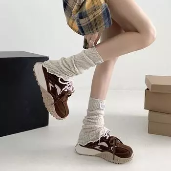 Fashion trend retro platform Forrest Gump sports shoes women s 2025 new autumn versatile casual height-increasing German training shoes 35 бежевый