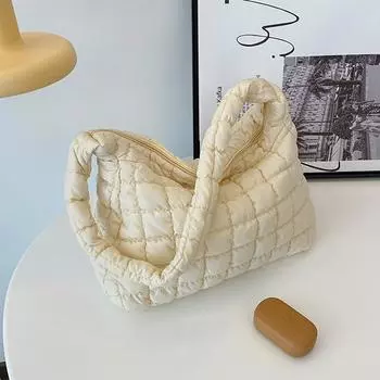 Fashion trend shoulder bag 2024 new casual personalized tote bag simple women commuting large capacity messenger bag чёрный