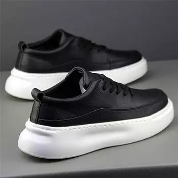 Fashion Trendy men s casual shoes, fashionable sports sneakers, versatile casual shoes for spring and autumn, black vulcanized shoes 39 белый
