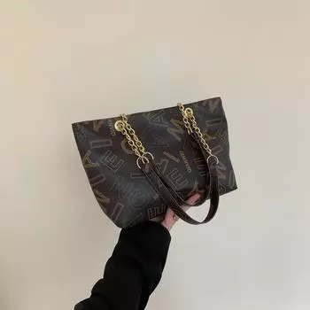 Fashion Trendy Retro One-shoulder Underarm Bag Spring New Casual Tote Bag Trendy Crossbody Square Bag