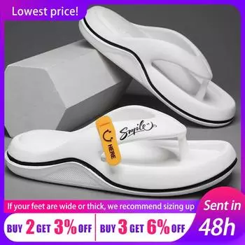 Fashion Unisex flip flops High Quality Summer Men Slippers Sandals Fashion Breathable Casual Outdoor Soft Sneakers zapatos para hombres 36 -37 хаки