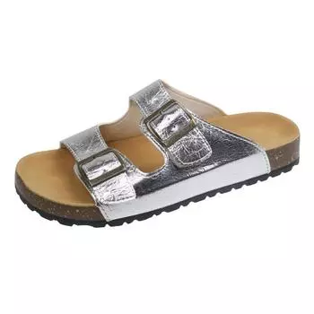 ~ Fashion versatile muffin thick bottom with cool slippers women s summer outer wear Boken slippers 35