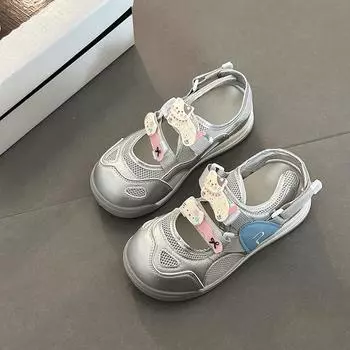 Fashion versatile thick-soled design increases the sense of small white shoes women s new summer breathable board shoes sandals single shoes 35