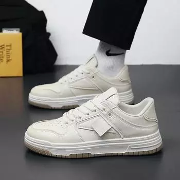 Fashion White Platform Men Casual Shoes Comfortable Mens Tennis Walking Running Sneakers Outdoor Breathable Men Vulcanize Shoes 39