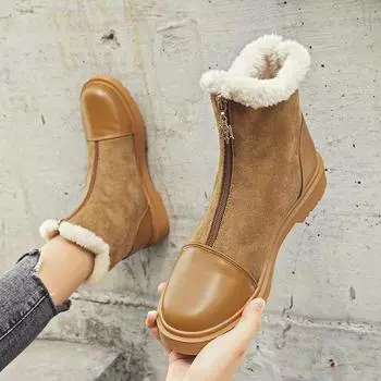 Fashion Winter Boots Women s And Ankle Boots High Quality Pointed Ladies Boots Leather Fashion Boots Sexy Women s Boots Snow Boots 569 35 чёрный