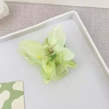 Fashion Women Acetate Stitching Wooden Hairpin Set Drop-Shaped Rectangular Geometric Hair Clip Girl Barrette Styling Accessories