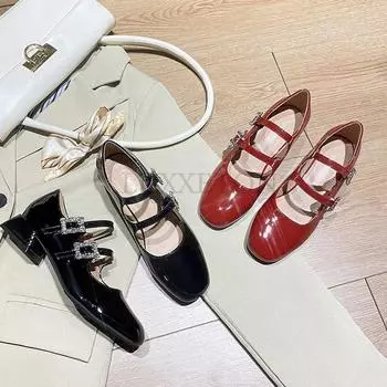 fashion Women High Heels Summer Fashion Retro Black Sweet Elegant Versatile Wear Resistant Casual High Heels for Women 35 чёрный