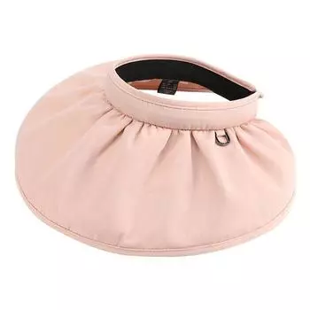 Fashion Women s Face Covering Summer Internet Hot Casual Topless Hat A- pink All yards