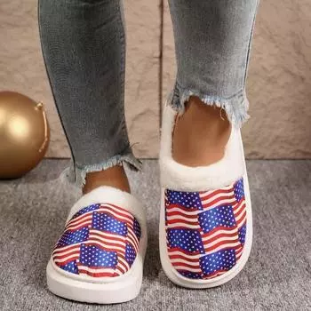 fashion Women s Fashion Plush Slippers Fluffy Winter Home Shoes Indoor Outdoor Warm and Comfortable Slippers for Women 36-37 белый