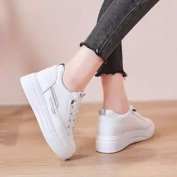 Fashion Women s Shoes Spring And Autumn Student Sport Shoes Style Sneakers Women Ins Trendy Shoes Sneaker Zapatos Mujer 35 белый