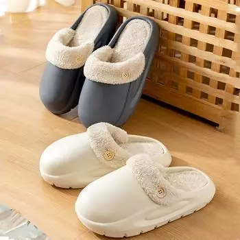 Модные женские тапочки, плюшевые, мягкие, подошва, модные, теплые, тапочки для дома, нескользящие, легкие, женские тапочки для женщин, обувь 36-37(fit 35-36) розовый