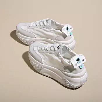 fashion Women Shoes Casual Shoes Spring Summer Sneakers Platform Tennis Female Woman-shoes Heels Fashion Thick Sole Trainers 35