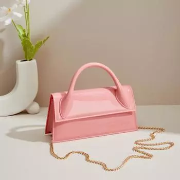 Модные женские сумки через плечо Новые вечерние сумки Однотонные сумки через плечо Сумки из ПВХ-желе Досуговые сумки-переноски Маленькие квадратные сумки