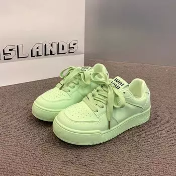Fashion Women Thick Sole Casual Sneakers Women Fashion Vulcanized Shoes High Quality Shoes Women Walking Platform Shoes Zapatillas Mujer 35 светло-синий