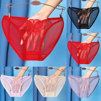 Модные женские трусы, бесшовные, сексуальные, эластичные M
