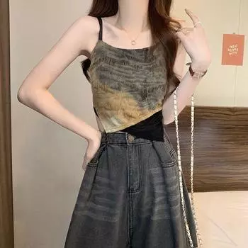 Fashion Y2g Sling Jazz Dancing Wear Music Festival