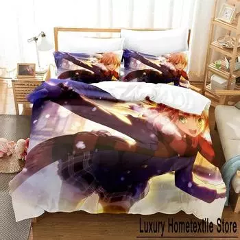 Fashionable 3D Fates Bedding Sets Duvet Cover Set With Pillowcase Twin Full Queen King Bedclothes Bed Linen Home textile 70x133cm 2pcs