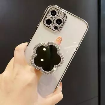 Fashionable and Transparent 16Pro Max Is Suitable for Apple 15/XR All-inclusive Camera IPhone7/8plus Electroplated Case iphone16Pro max