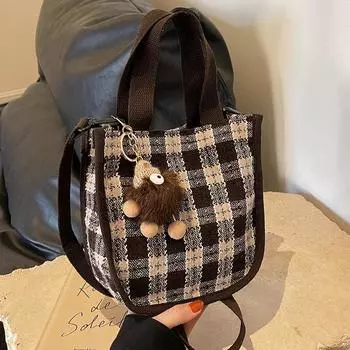 Fashionable Bags for Women New Fashion One-shoulder Shoulder Bag for Women Ins Retro Versatile One-shoulder Handbag