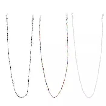 Модная цепочка для очков с бусинами, многофункциональный держатель для солнцезащитных очков, ремешок для очков 4#