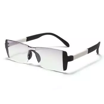 Fashionable Bifocal HD Anti-Blue Light Reading Glasses, Ultra-Light for Middle-Aged & Elderly Men and Women +3.00