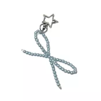 Fashionable Butterfly Pendant Phone Chain Keyring Cellphone Charm Keychain Key Accessory for Bag Backpack Handbag L