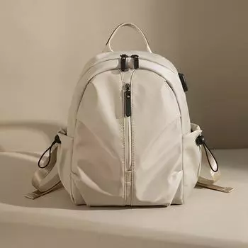 Fashionable, Casual and Lightweight Backpack, High-quality Nylon Backpack, Large-capacity Anti-theft Travel Computer Bag