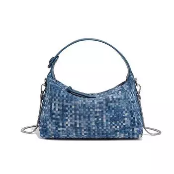 Fashionable, Fresh and Versatile Hand-held Lunch Box Bag, Casual and Versatile Single-shoulder Cross-shoulder Bag, Trendy Fabric Texture Women s Bag