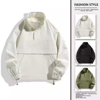 Fashionable men s fashion trend jackets autumn loose casual versatile men s jackets trendy autumn clothing M