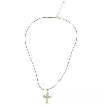 Fashionable Pendant Necklace Adjustable Chain Necklace Stylish Neck Jewelry Stainless Steel Texture for Daily Party Wear синий