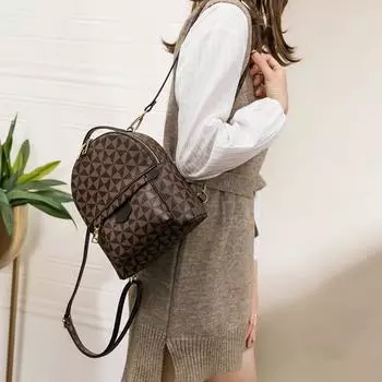 Fashionable Printed Backpacks, Easy-to-wear Small Backpacks for Women In Summer, Casual Travel Bags, and Student Schoolbags