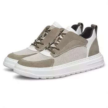 FashionBreathable Sneakers Men Fashion Casual Lace Up Treking Shoes Mens Running Sport Shoes All-match Man Trainers Outdoor Footwear 38