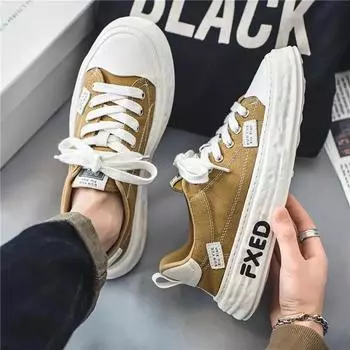 FashionCanvas Man Shoe Safety Running Sports Casual Shoes for Men Trends 2024 Designer Luxury New In Trend Comfortable Elegant Sneakers 39