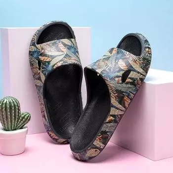 FashionCasual Bathroom Sandals Man Slip-resistant Shoes Shiatsu Low Price Pvc Fun Elegant Rubber Original Summer Sale Slippers for Men 37
