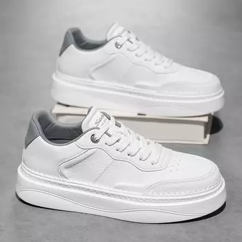 FashionClassics Men Casual Sneakers outdoor Fashion Comfort Board Shoes for Men Breathable Walking Shoes Non-Slip Zapatillas Hombre 39 коричневый