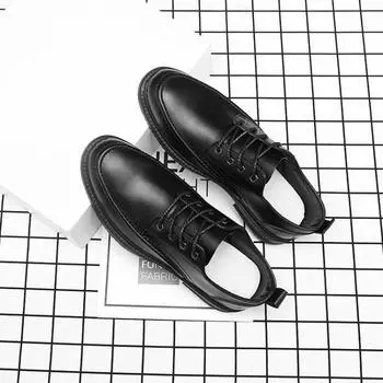 FashionDress Shoes Man Spring Autumn Leather Casual Business Social Shoe for Men Low Price Suit High Quality Fashion 2024 Style Cowhide 39
